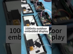 내장된 고 밝기 방수 터치 모니터 1000 니트 7 인치 16:9