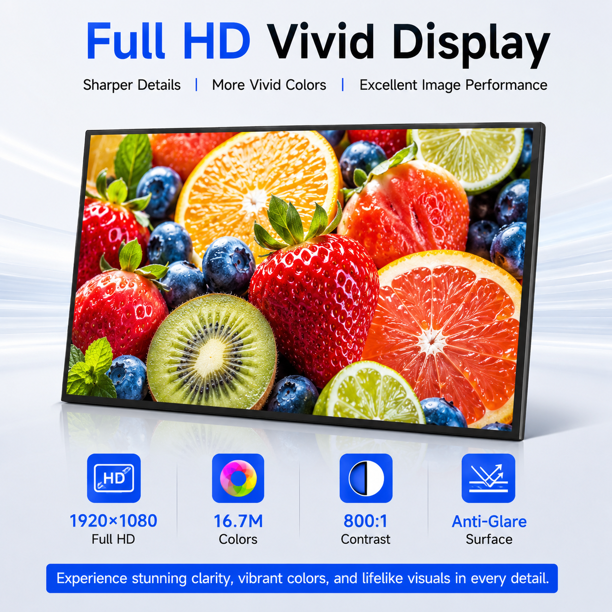 최신 회사 블로그 15.6인치 3.0mm 초박형 1000Nits 햇빛에서도 읽을 수 있는 LCD 화면을 선택해야 하는 이유