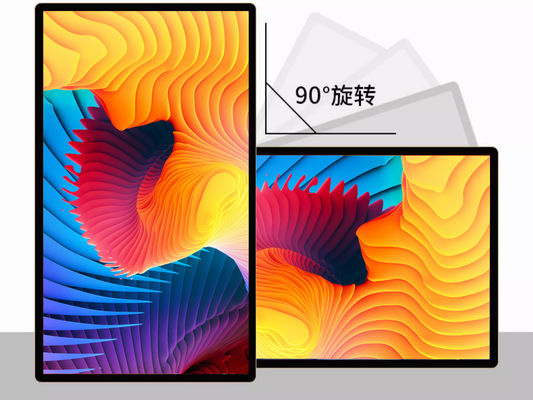 주문 인터랙티브 풀 HD 터치 스크린 표지판 벽 장착 LCD 상업용 디스플레이 2GB RAM 온라인 제조