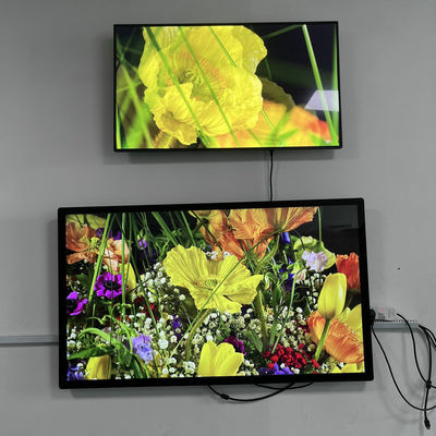 주문 ODM 안드로이드 11 벽에 장착 된 디지털 사이니지 광고용 WiFi online manufacture