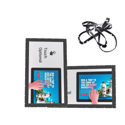 주문 32인치 LED 백라이트 산업용 임베디드 터치 모니터 178도 관점 online manufacture