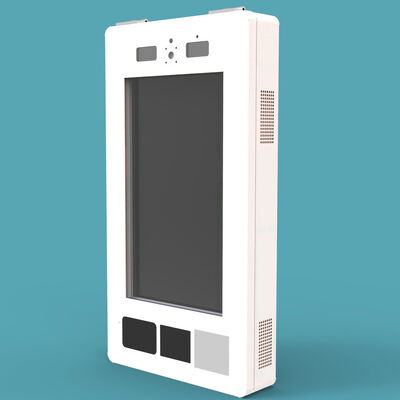 주문 21.5 인치 방수 외관 디지털 사이니지 1920x1080 해상도 LCD 터치 스크린 셀프 서비스 키오스크 기계 온라인 제조