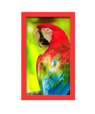 주문 32인치 2000cd/m2 밝기 IP65 방수 외부 LCD 디스플레이 디지털 사이니지 광고 기계 온라인 제조