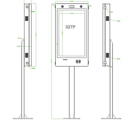주문 IP67 방수 2500nits 높은 밝기 98인치 외관 디지털 사이니지 - 벽에 장착된 디스플레이 온라인 제조