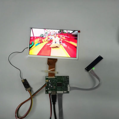 9인치 1000 Cd/m2 태양광으로 읽을 수 있는 LCD 스크린 소형 산업용 스크린800*480