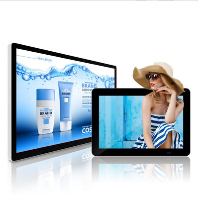 OEM 벽에 장착 된 디지털 광고 스크린 사이니지 LCD 디스플레이 1920x1080