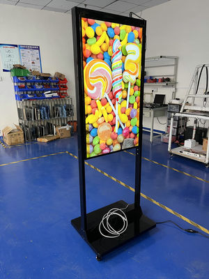 100-240 VAC 50-60Hz 와이파이 양면 디지털 디스플레이 178° 관점