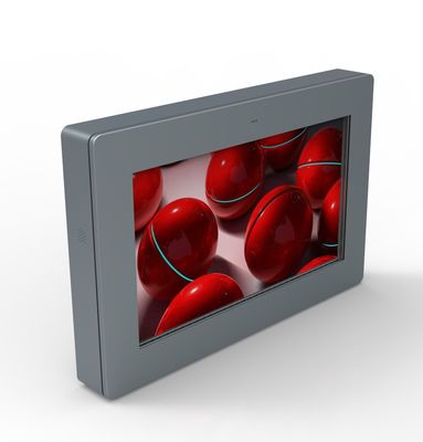 43인치 옥외 디지털 사이니지, 5mm 강화 유리, 50,000시간 수명, 안드로이드 OS