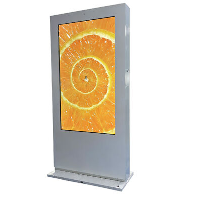 75 Inch 3000cd Brightness Double-Sided Waterproof Outdoor Digital Signage with CMS Remote Management